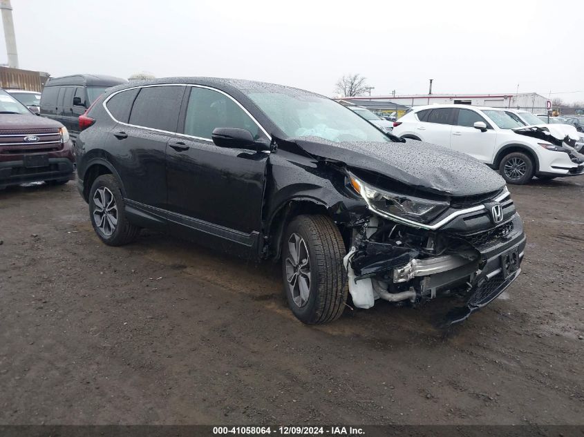 VIN 2HKRW2H53NH621051 2022 Honda CR-V, Awd Ex no.1