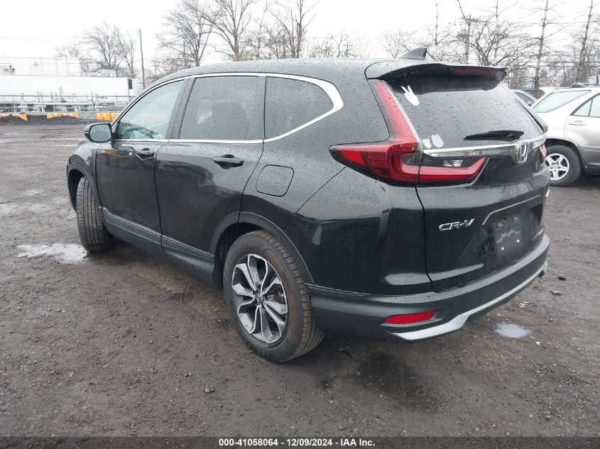 VIN 2HKRW2H53NH621051 2022 Honda CR-V, Awd Ex no.3