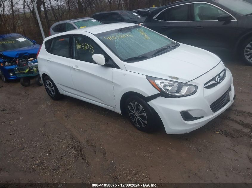 VIN KMHCT5AE4EU166769 2014 Hyundai Accent, GS no.1