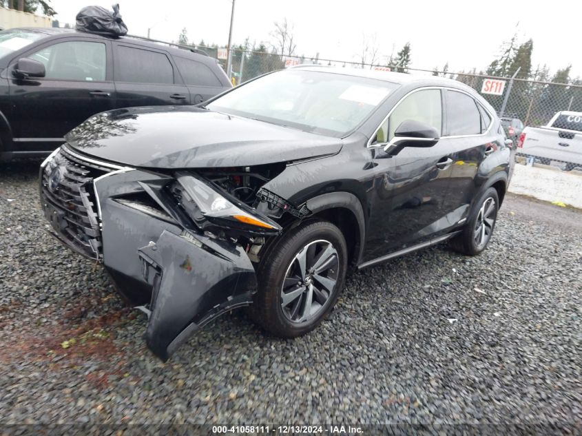 VIN JTJBJRBZXK2097864 2019 Lexus NX, 300H no.2