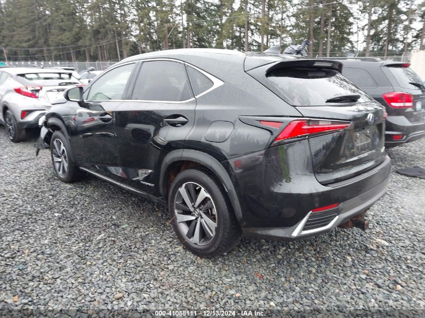 VIN JTJBJRBZXK2097864 2019 Lexus NX, 300H no.3