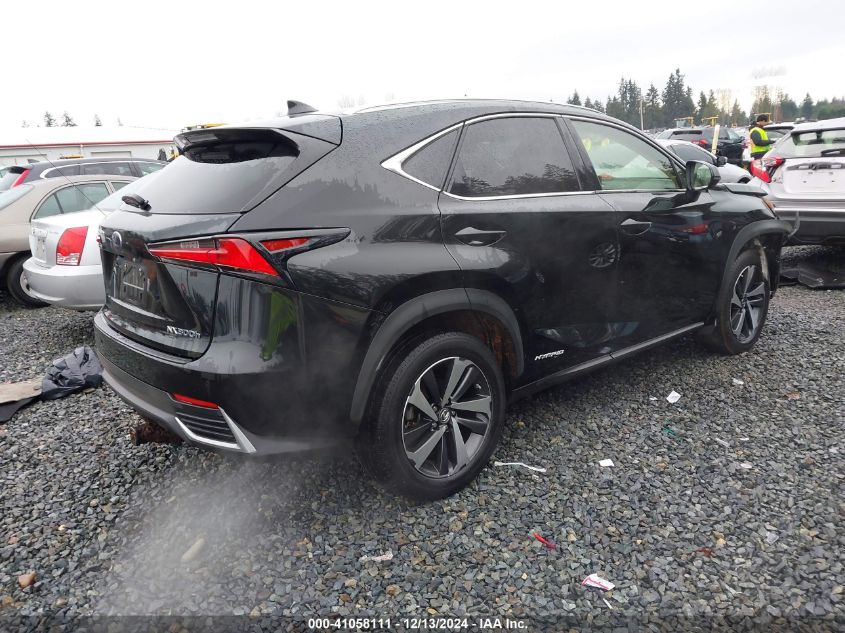 VIN JTJBJRBZXK2097864 2019 Lexus NX, 300H no.4