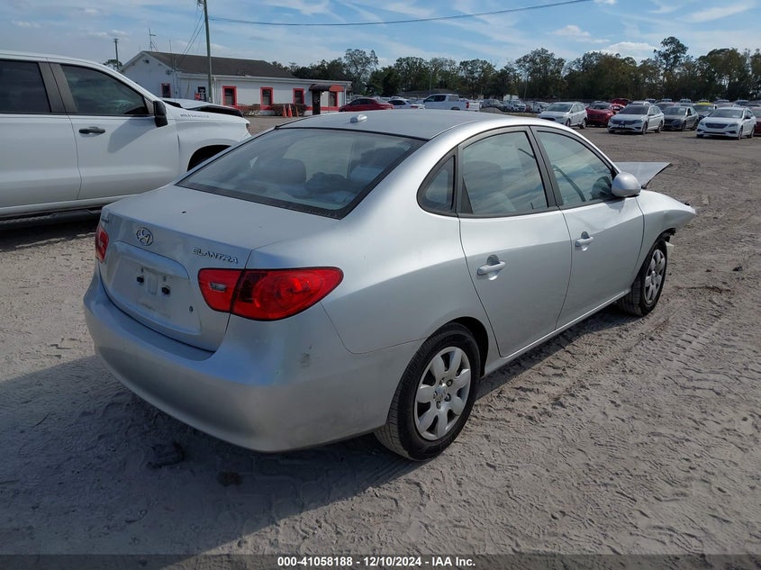 2008 HYUNDAI ELANTRA VIN: KMHDU46D88U559786