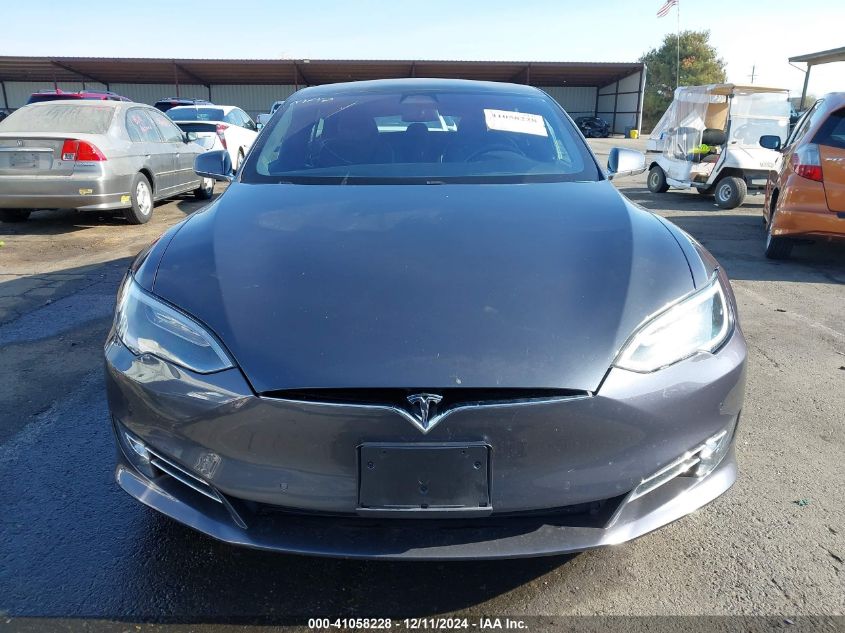 2017 Tesla Model S 60/75 VIN: 5YJSA1E17HF221525 Lot: 41058228