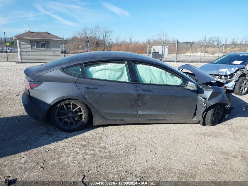 2021 Tesla Model 3 Long Range Dual Motor All-Wheel Drive VIN: 5YJ3E1EB9MF869380 Lot: 41058276