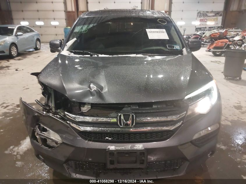 VIN 5FNYF6H58HB094209 2017 Honda Pilot, Ex-L no.12