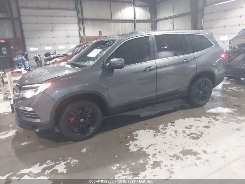 VIN 5FNYF6H58HB094209 2017 Honda Pilot, Ex-L no.2