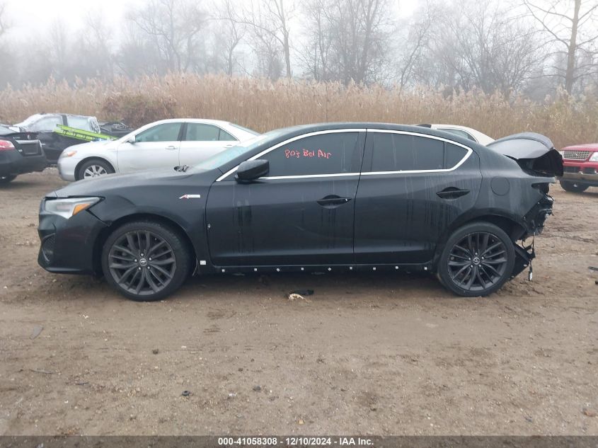 2022 Acura Ilx Premium A-Spec Packages/Technology A-Spec Packages VIN: 19UDE2F82NA005103 Lot: 41058308