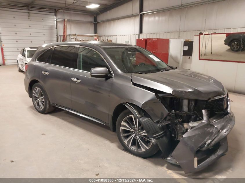 VIN 5J8YD4H56KL027687 2019 ACURA MDX no.1