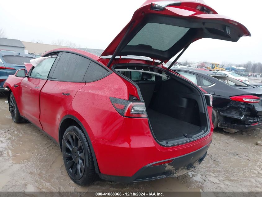 VIN 5YJYGDEE6MF300014 2021 Tesla Model Y, Long Rang... no.3