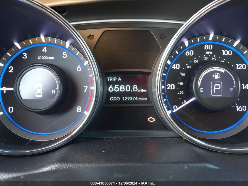 2013 Hyundai Sonata Gls VIN: 5NPEB4AC7DH712370 Lot: 41058371