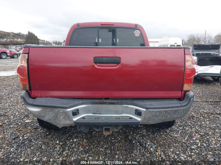 2005 Toyota Tacoma Double Cab VIN: 5TELU42N15Z025028 Lot: 41058420