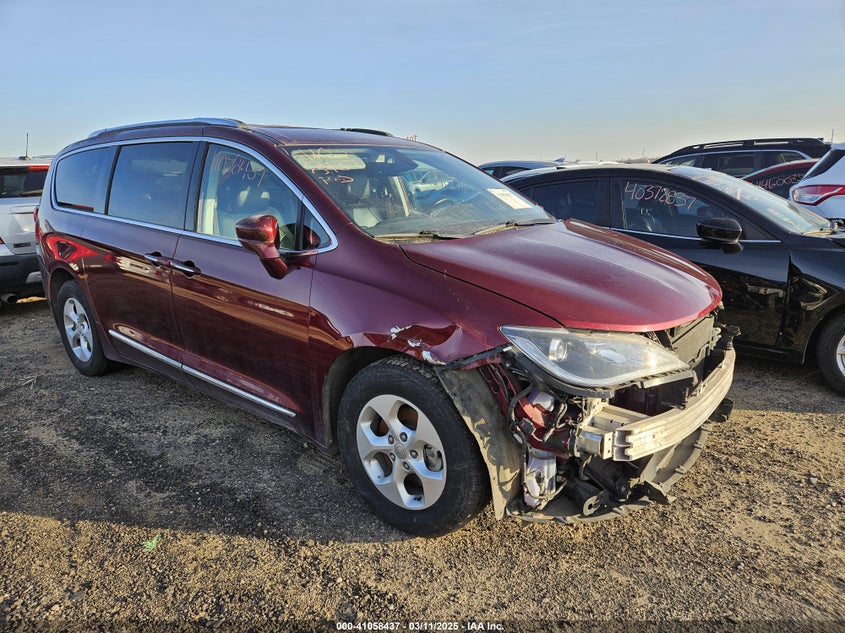 Vin: 2c4rc1egxhr510576, lot: 41548399, chrysler pacifica touring-l plus 20171