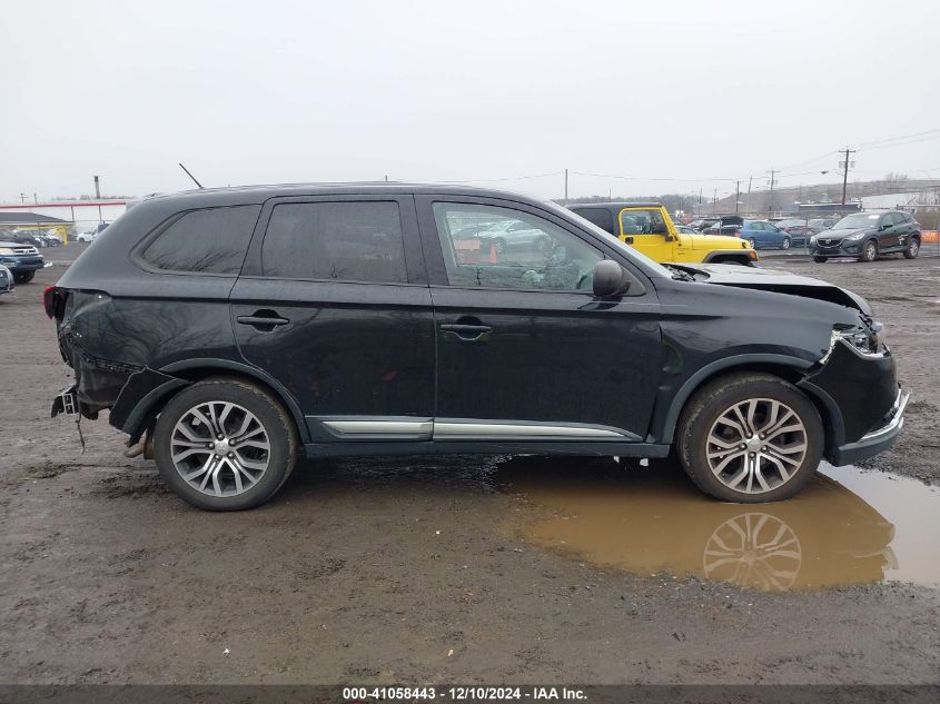 2016 Mitsubishi Outlander Es VIN: JA4AZ3A35GZ063700 Lot: 41058443