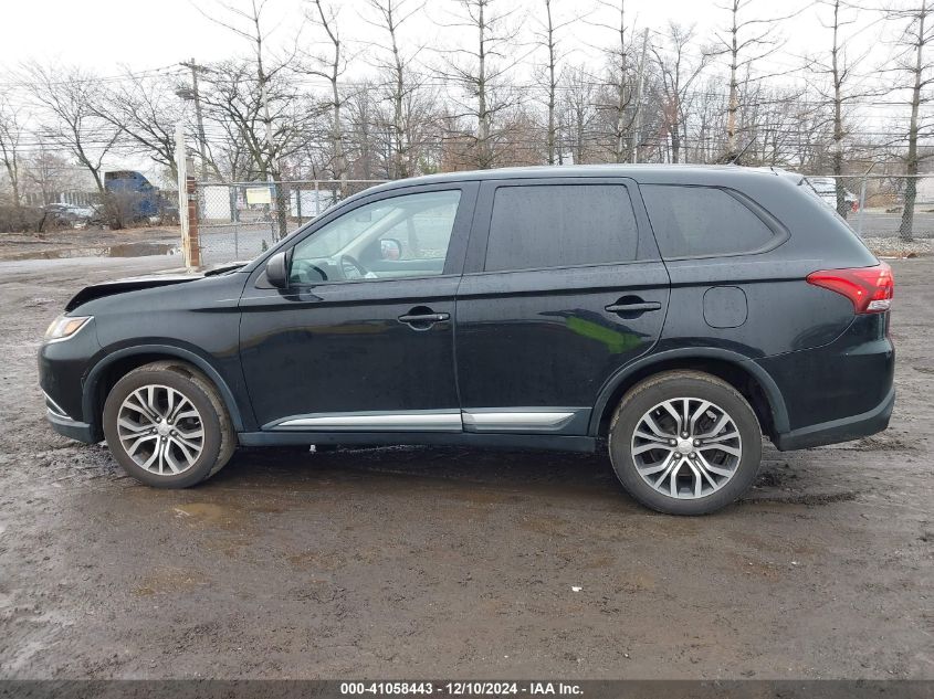 2016 Mitsubishi Outlander Es VIN: JA4AZ3A35GZ063700 Lot: 41058443