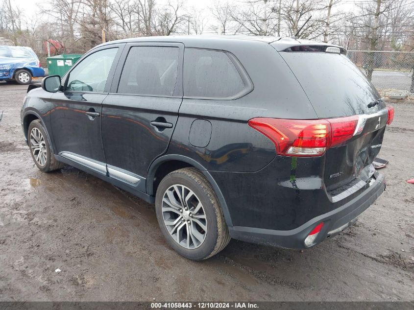 VIN JA4AZ3A35GZ063700 2016 Mitsubishi Outlander, ES no.3