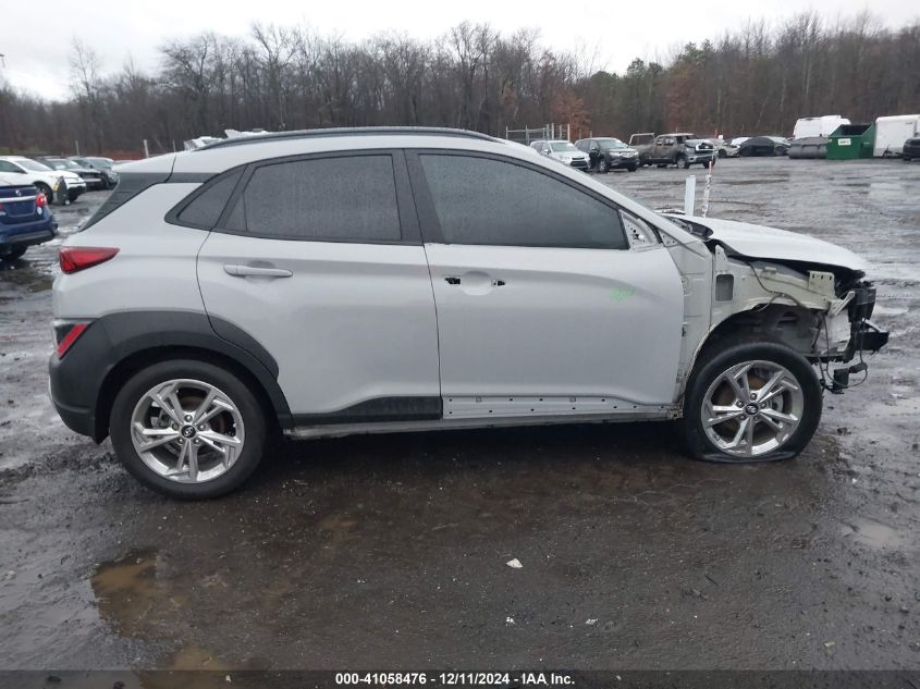 2022 Hyundai Kona Sel VIN: KM8K62AB0NU866747 Lot: 41058476