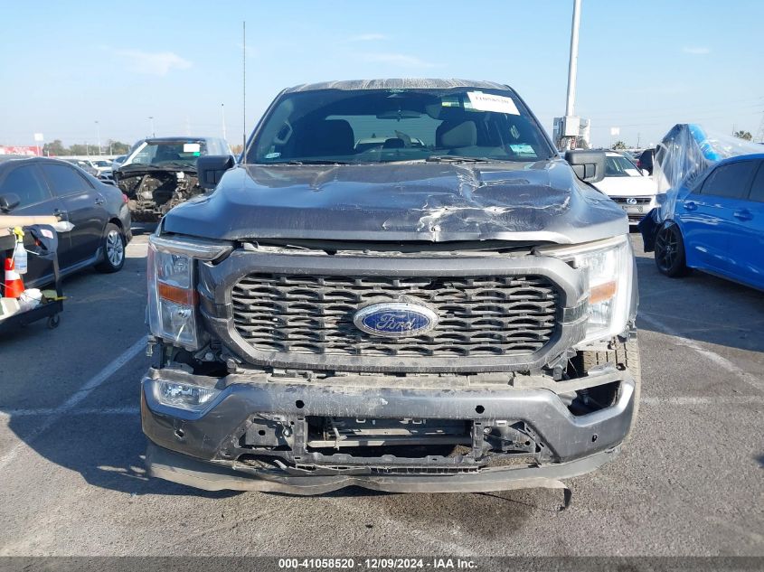 2022 Ford F-150 Xl VIN: 1FTEW1CP6NKE50413 Lot: 41058520