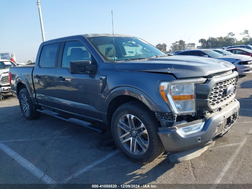 2022 Ford F-150 Xl VIN: 1FTEW1CP6NKE50413 Lot: 41058520