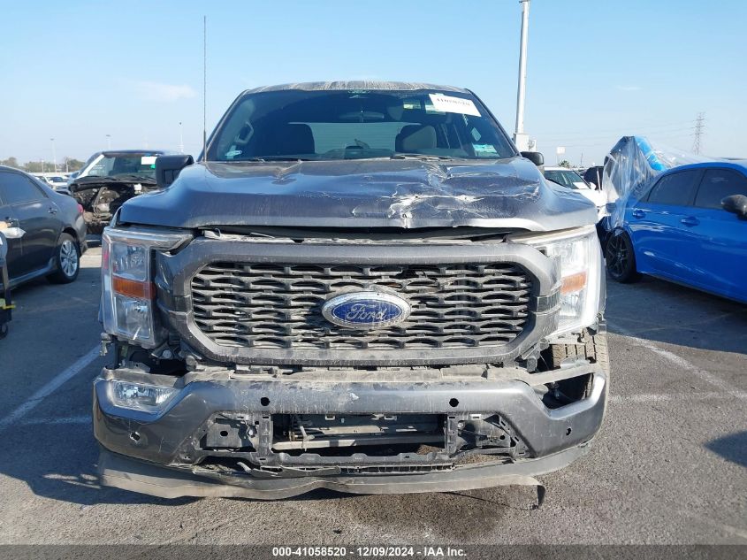 2022 Ford F-150 Xl VIN: 1FTEW1CP6NKE50413 Lot: 41058520