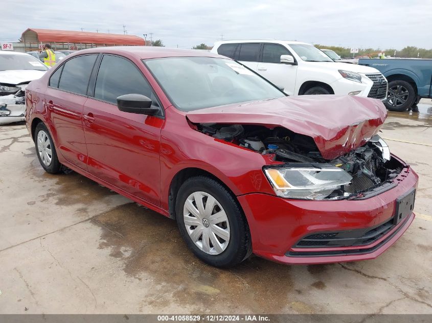 VIN 3VW267AJ1GM361118 2016 VOLKSWAGEN JETTA no.1