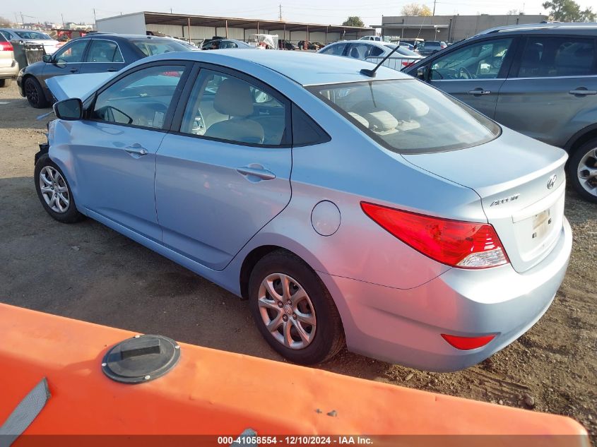 VIN KMHCT4AE7DU549145 2013 Hyundai Accent, Gls no.3