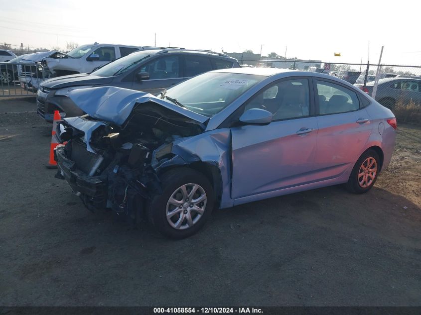 VIN KMHCT4AE7DU549145 2013 Hyundai Accent, Gls no.2