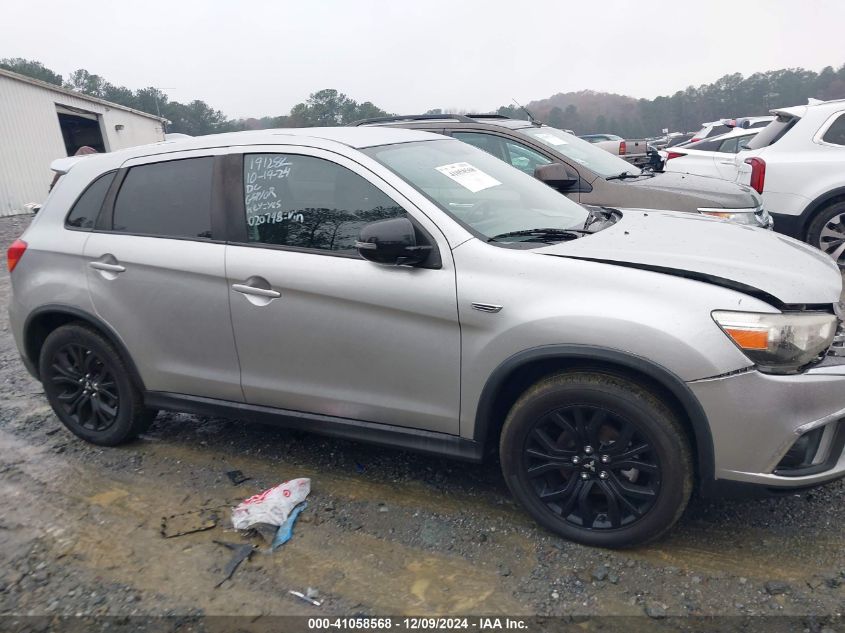 2019 Mitsubishi Outlander Sport 2.0 Sp VIN: JA4AP3AU3KU020798 Lot: 41058568