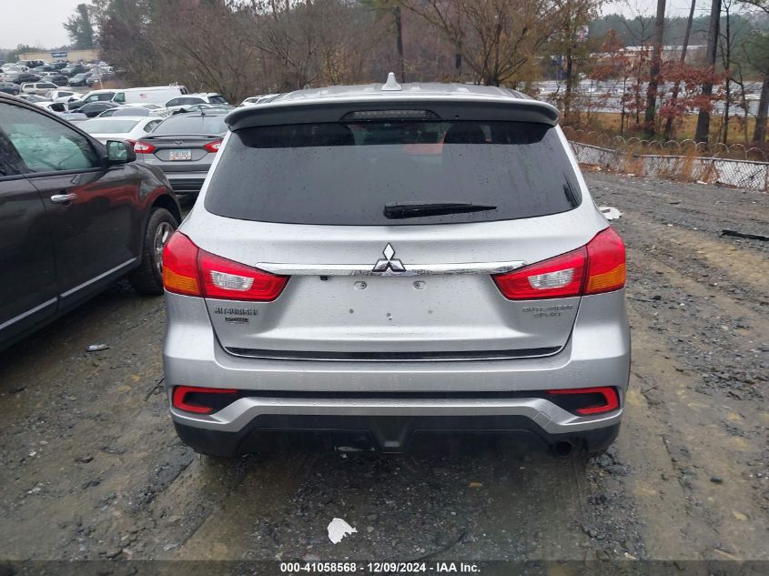 2019 Mitsubishi Outlander Sport 2.0 Sp VIN: JA4AP3AU3KU020798 Lot: 41058568