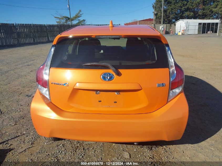 2016 Toyota Prius C Three VIN: JTDKDTB32G1121476 Lot: 41058570