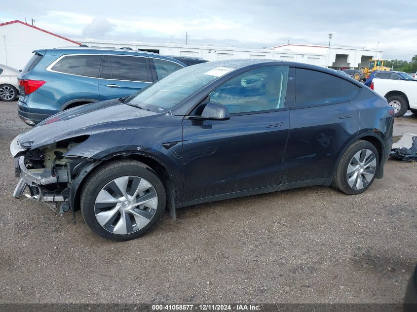 2024 TESLA MODEL Y LONG RANGE DUAL MOTOR ALL-WHEEL DRIVE/RWD - 7SAYGDED0RF032868