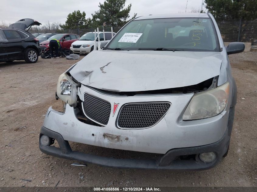 2006 Pontiac Vibe VIN: 5Y2SL65886Z449514 Lot: 41058586