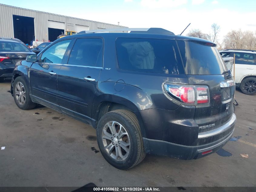 VIN 1GKKVRKD3EJ361324 2014 GMC Acadia, Slt-1 no.3