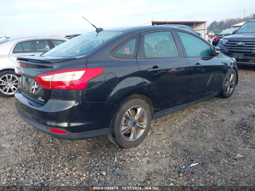 VIN 1FADP3F24EL329500 2014 Ford Focus, SE no.4