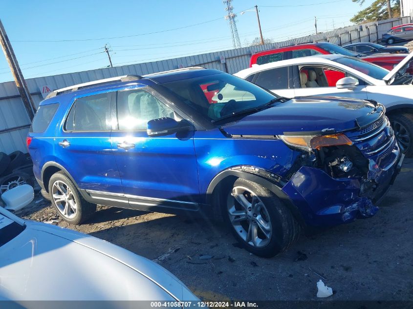 2013 Ford Explorer Limited VIN: 1FM5K7F84DGB42544 Lot: 41058707