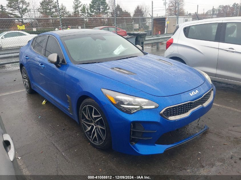 2022 Kia Stinger Gt-Line VIN: KNAE35LD0N6116017 Lot: 41058812