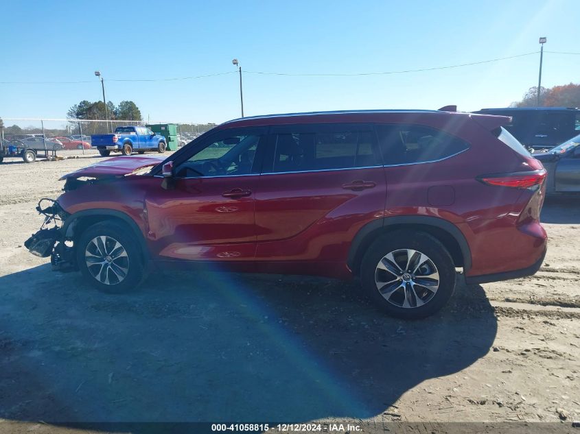 2020 TOYOTA HIGHLANDER XLE - 5TDGZRAH9LS511530