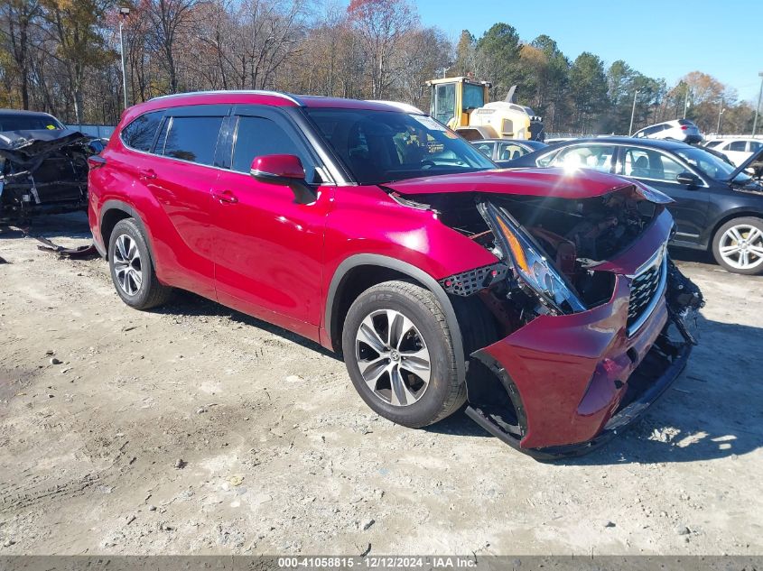 2020 TOYOTA HIGHLANDER XLE - 5TDGZRAH9LS511530