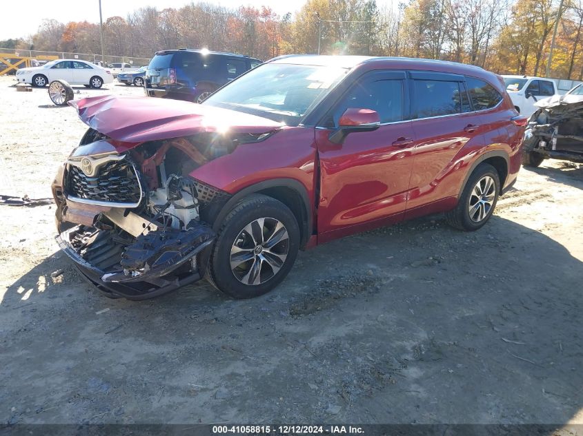 2020 TOYOTA HIGHLANDER XLE - 5TDGZRAH9LS511530