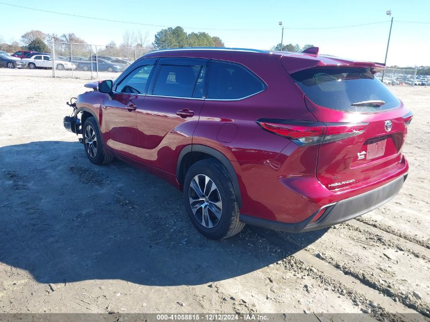 2020 TOYOTA HIGHLANDER XLE - 5TDGZRAH9LS511530