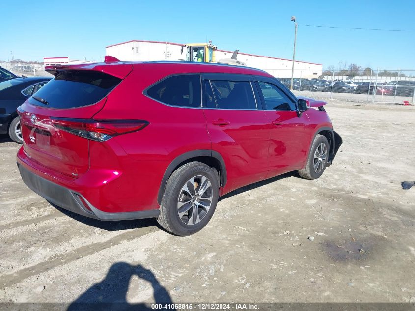 2020 TOYOTA HIGHLANDER XLE - 5TDGZRAH9LS511530