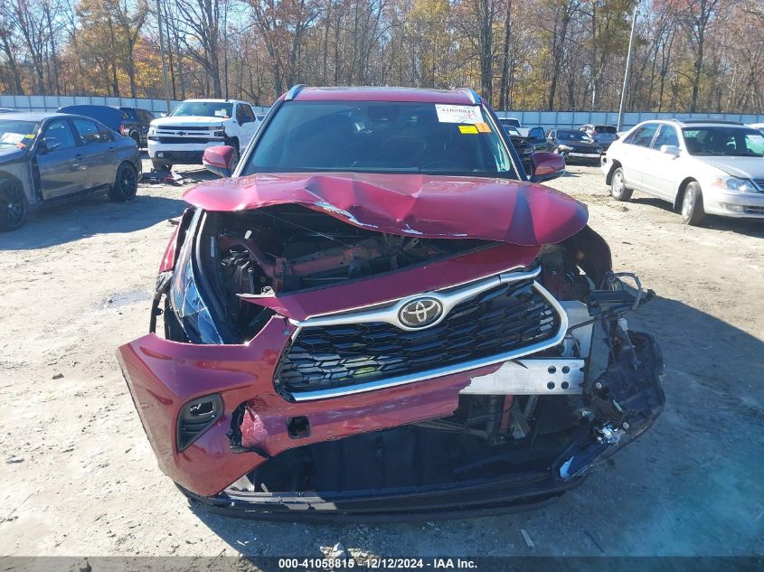 VIN 5TDGZRAH9LS511530 2020 Toyota Highlander, Xle no.6