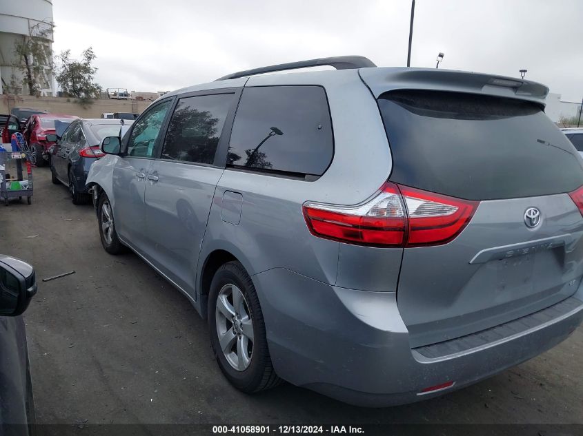 VIN 5TDKZ3DC4HS896641 2017 Toyota Sienna, Le 8 Pass... no.14