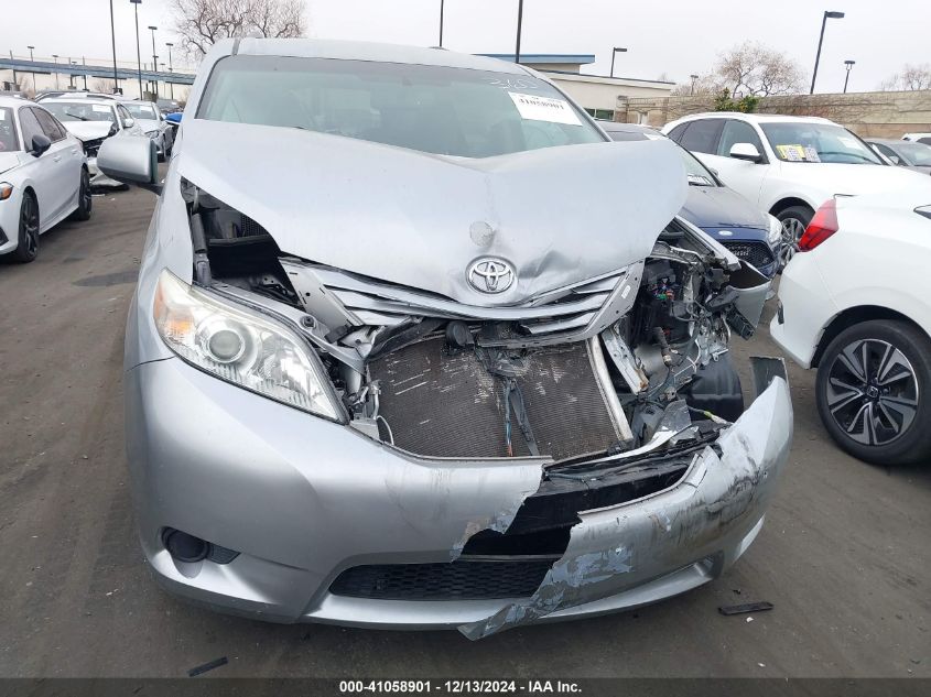 VIN 5TDKZ3DC4HS896641 2017 Toyota Sienna, Le 8 Pass... no.6