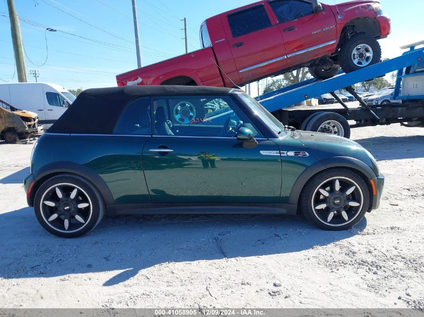 2008 Mini Cooper S VIN: WMWRH33538TU81295 Lot: 41058905