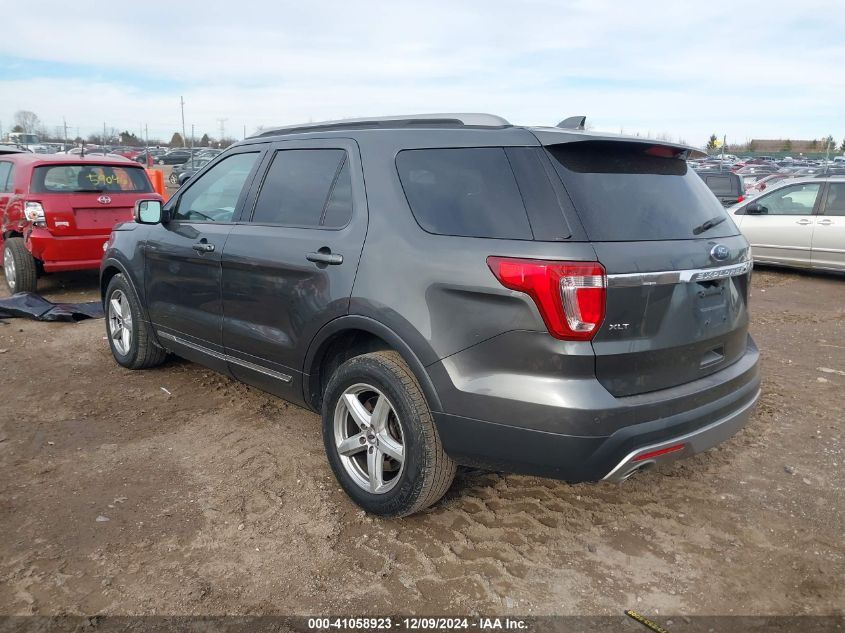 VIN 1FM5K8D85GGC08757 2016 FORD EXPLORER no.3