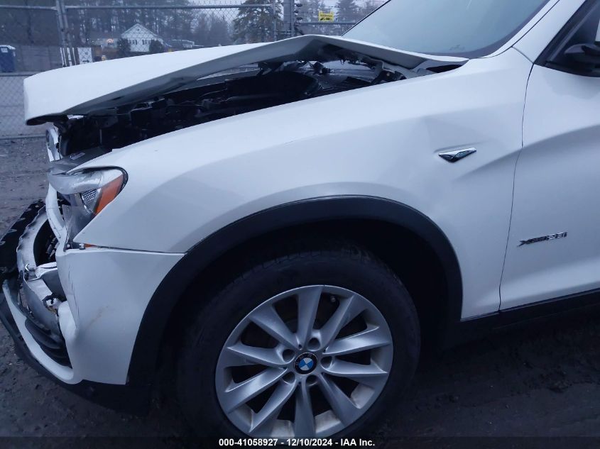 VIN 5UXWX9C39H0W78093 2017 BMW X3, Xdrive28I no.17