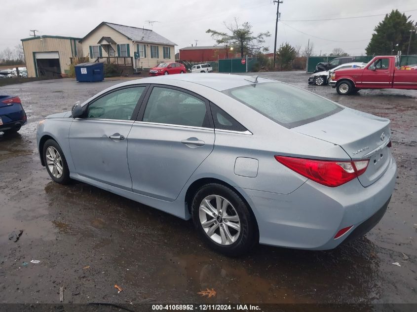 VIN 5NPEB4AC6EH878705 2014 Hyundai Sonata, Gls no.3