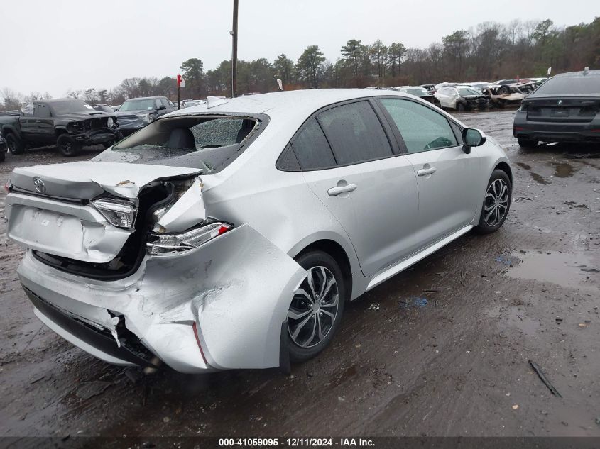 VIN 5YFEPMAE6MP158101 2021 Toyota Corolla, LE no.4