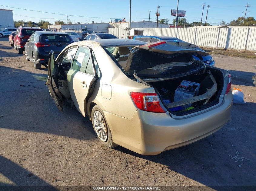 2012 TOYOTA CAMRY VIN: 4T4BF1FK2CR160899